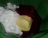 Foto langkah ke 1 dari resep Dragon fruit cookies.