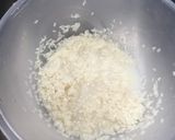 A picture of step 1 of Japanese rice cooking.