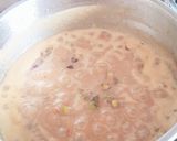 A picture of step 6 of Moong dal payesh.