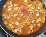 Foto del paso 5 de la receta: Fideo seco con pulpo, gibia o calamar