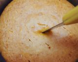 A picture of step 6 of Custard Cake with Mango Milk & Frosting, Eggless.