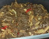 Foto langkah ke 4 dari resep Sambal Goreng Kentang Daging Sapi.