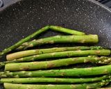 A picture of step 1 of My Grilled Asparagus with Cheese Melted Over and Spring Onion.