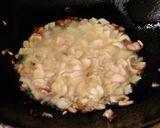 A picture of step 2 of Chowmein and hostel style chilli chicken.