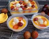 Cara Membuat Fruits Dingsu Puding Susu Buah 4