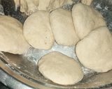 A picture of step 13 of Sattu ki litti chokha bihari platter.