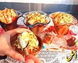 صورة لخطوة 1 من وصفة تحلية بذوق الشوكولا والفراولة