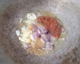 Foto langkah ke 3 dari resep Tumis kangkung telur puyuh dan sambel terasi mentah.