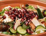 A picture of step 5 of Lebanese Fattoush with Pomegranate Molasses.