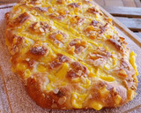 Foto del paso 8 de la receta: Coca de Sant Joan 2024 v2: De crema, naranja confitada, almendras y piñones