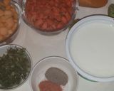 A picture of step 2 of Pumpkin carrot katori chaat.
