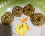 A picture of step 4 of Dates peanuts cookies.
