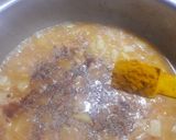A picture of step 4 of Aaloo ki bhaji.