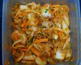 Foto langkah ke 6 dari resep Kimchi Lobak dan Sawi Putih.