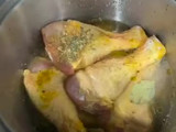 Estofado de pollo con patatas