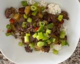 A picture of step 3 of Picadillo.