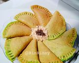 Foto langkah ke 9 dari resep Martabak Lenggang Pandan Teflon.