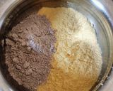 A picture of step 2 of Makki Ragi Mixed Veggie Pancakes.