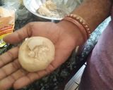 A picture of step 3 of Dal Bhati.