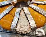 Foto del paso 15 de la receta: Bizcocho de batata, coco y dulce de leche