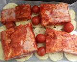 Foto del paso 4 de la receta Costilla adobada al horno 🐷 con guarnición