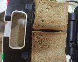 A picture of step 9 of Spinach corn cheese sandwich.