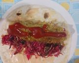 A picture of step 5 of Healthy Roti wraps.
