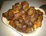 A picture of step 2 of Veggie Gizzdodo.