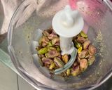 Une image de l'étape 4 de Tarte aux cerises, miel et pistaches.