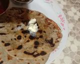 A picture of step 4 of Bajra chapati.