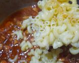 A picture of step 4 of Chicken tikka macaroni.