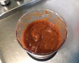 Une image de l'étape 4 de Marinade fruitée au soja, miel, tomate et épices.