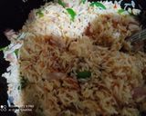 शेजवान फ्राईड राईस (schezwan fried rice recipe in Hindi) रेसिपी चरण 3 फोटो