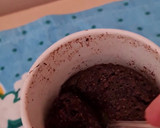 Foto del paso 4 de la receta: Mug cake de avena y cacao amargo ☕ Torta en taza al microondas