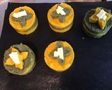 Une image de l'étape 13 de Duos de purées curcuma et spiruline.
