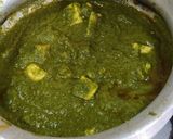 पालक पनीर(PALAK PANEER RECIPE IN HINDI) रेसिपी चरण 3 फोटो