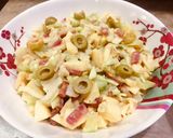 A picture of step 3 of Vegetable salad.