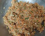 A picture of step 2 of Vegetable Manchurian.