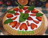 Epres 🍓gyümölcstorta fehércsokoládés krémmel.🍓💖🍓 recept fázis 9 fotója