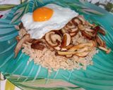Foto del paso 3 de la receta Mix de setas con arroz y huevo