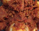 Foto langkah ke 2 dari resep Balado telur tempe dan teri medan.