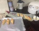 Hình bước làm 1 của món Bánh mỳ nướng bơ tỏi