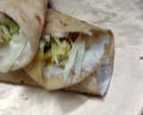 A picture of step 4 of Paneer Tikka Kathi Roll !!.