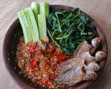 Foto langkah ke 3 dari resep Sambal Terong Rebus.
