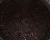 A picture of step 4 of Bourbon cake.
