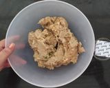 A picture of step 3 of Cheese wheat flour balls.