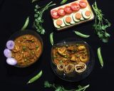 A picture of step 11 of Matar Mushroom Masala.
