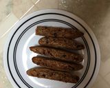A picture of step 4 of Cinnamon-maple oat biscotti with yogurt dip.