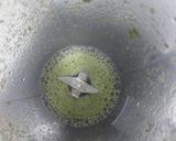 A picture of step 1 of Alovera mint lemonade.