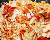 पत्ता गोभी फ्राई (Patta gobhi fry recipe in hindi) रेसिपी चरण 3 फोटो